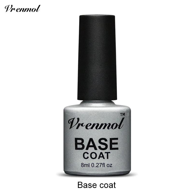 Base coat Vrenmol 8 мл изменение температуры Хамелеон Цветной Гель-лак для ногтей долговечный УФ-лак лампа лак для ногтей Гель-лак бесплатно DIY гель - Цвет: Base coat
