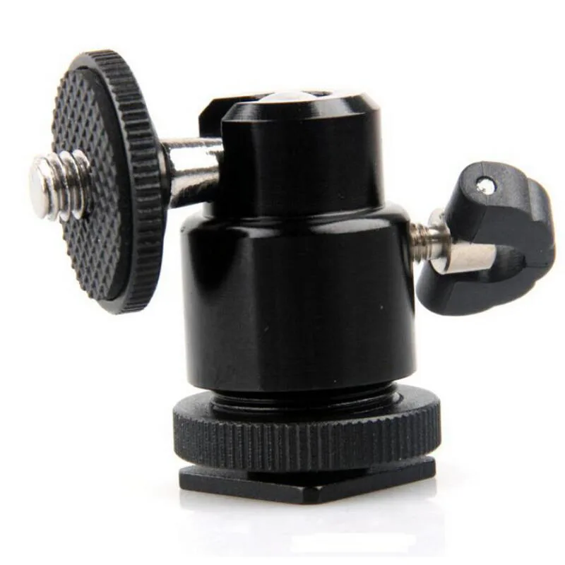 Регулируемый 1/4 винт держатель Штатив фиксированная подставка шаровая Головка с