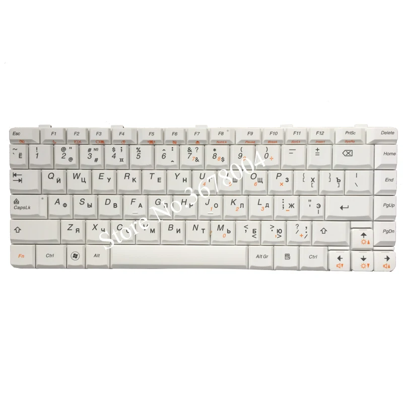 Новая русская клавиатура для LENOVO Ideapad Y650A Y650 Русская ноутбука белая|ru keyboard|laptop