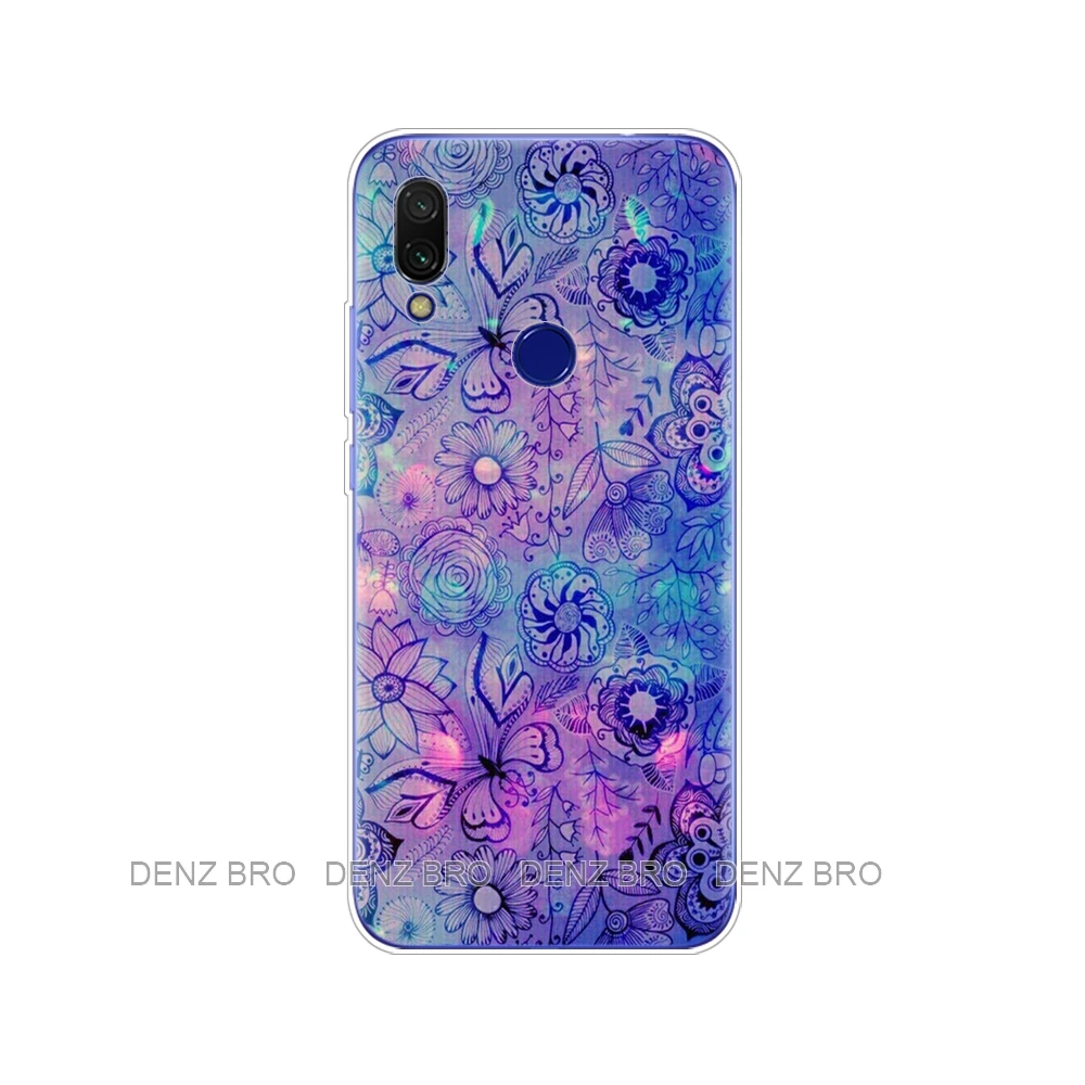 Чехол для xiaomi redmi 7, силиконовый мягкий ТПУ с рисунком, чехол для xiaomi redmi 7, 6,26 дюймов, snapdragon 632, модель fundas coque bumper - Цвет: 61721