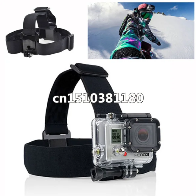 Регулируемый головной ремень для gopro hero 2 3 + 4 & SJ4000 Спортивная камера go pro