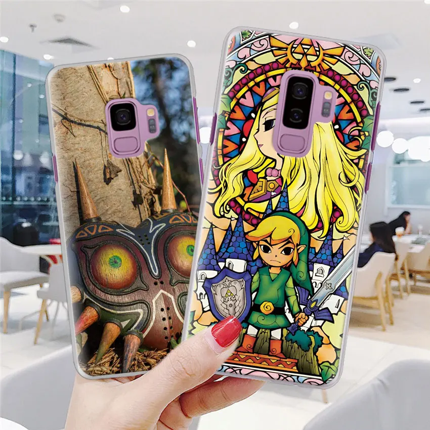 Чехол для телефона The Legend Of Zeldas для samsung Galaxy S10e S10 Plus S7 S8 S9 Plus Note 8 9 10 Plus M20 M30 жесткий чехол