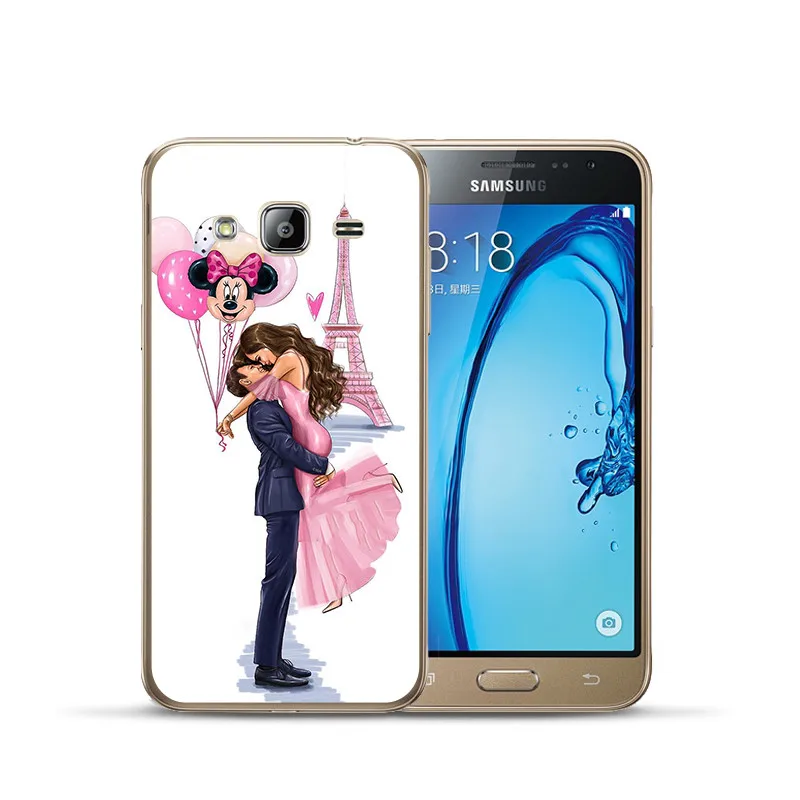 1215 Роскошный чехол для телефона samsung Galaxy J3, J4, J5, J6, J7, J8 Plus,,,, J2 Prime - Цвет: 1215