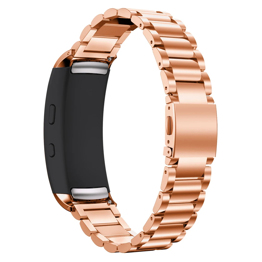 Ремешок из нержавеющей стали для Samsung Gear Fit 2 ремешок умных часов сменный Браслет