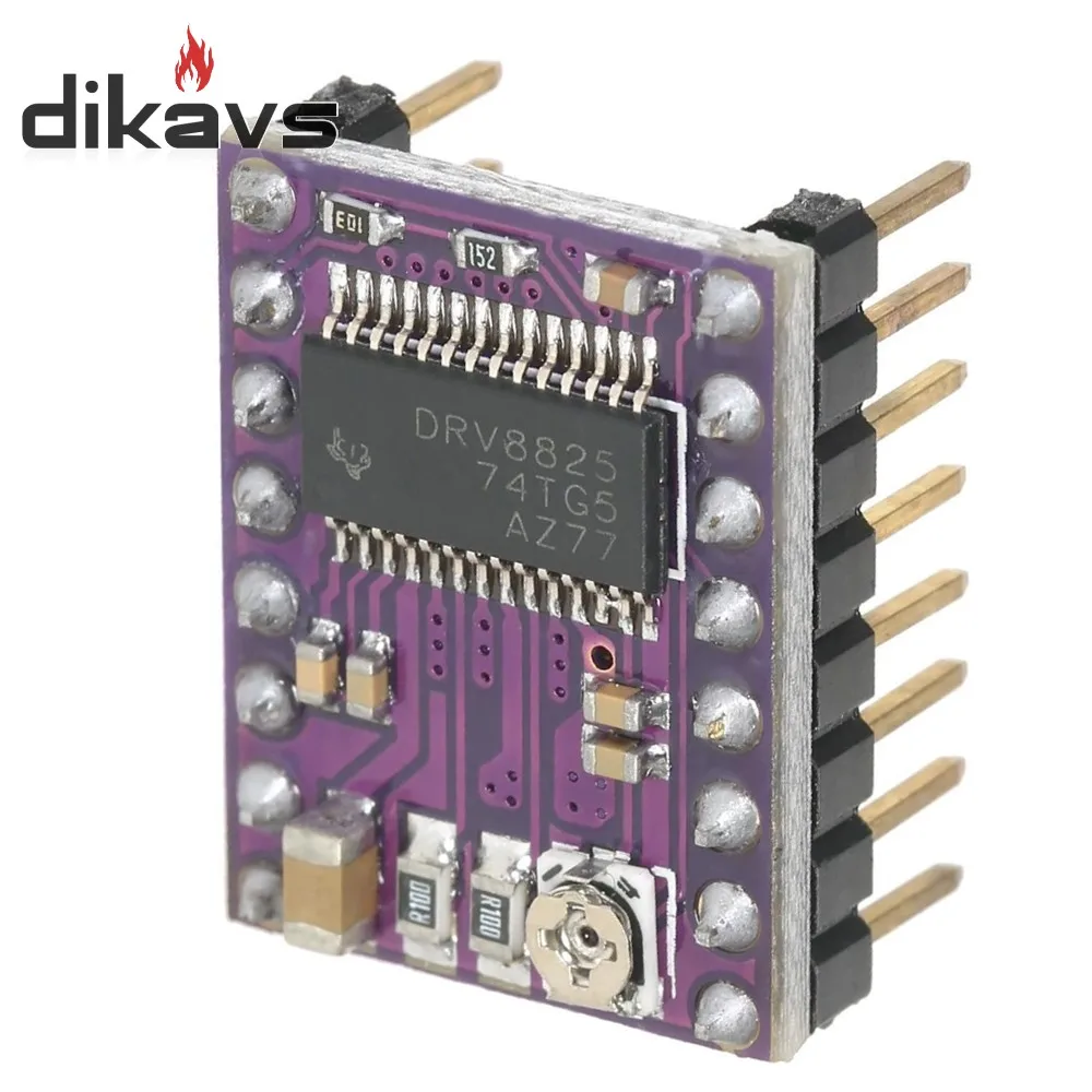 Модуль драйвера шагового двигателя DRV8825 для 3D принтера Reprap|c c| |