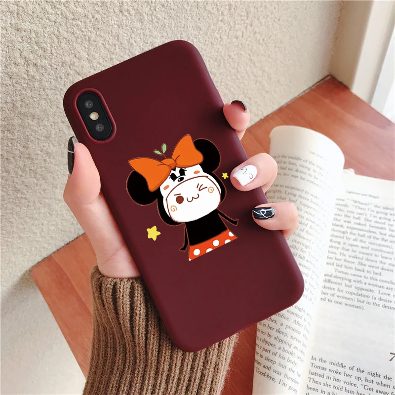 Kjh-minitzc Мягкий чехол из ТПУ с рисунком для iPhone 6S, 8, 7, 6 s Plus, XR, задняя крышка, силиконовый чехол для iPhone X, для iPhone 11 Pro, XS Max, чехол для телефона, Capas - Цвет: Kjh-minitzc