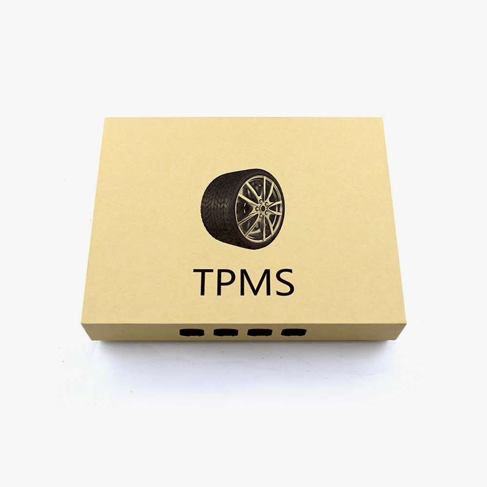 Eunavi умная Автомобильная TPMS система контроля давления в шинах Солнечная энергия