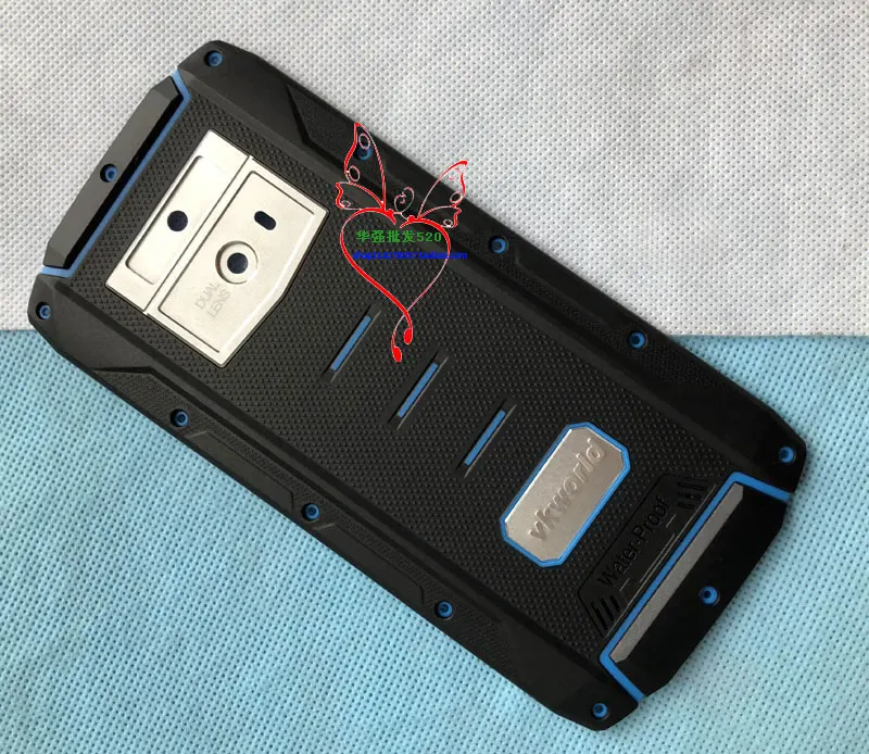 vkworld vk7000 задняя крышка батарейного отсека для 5,2 дюймов vkworld vk7000 смартфон - Цвет: Синий