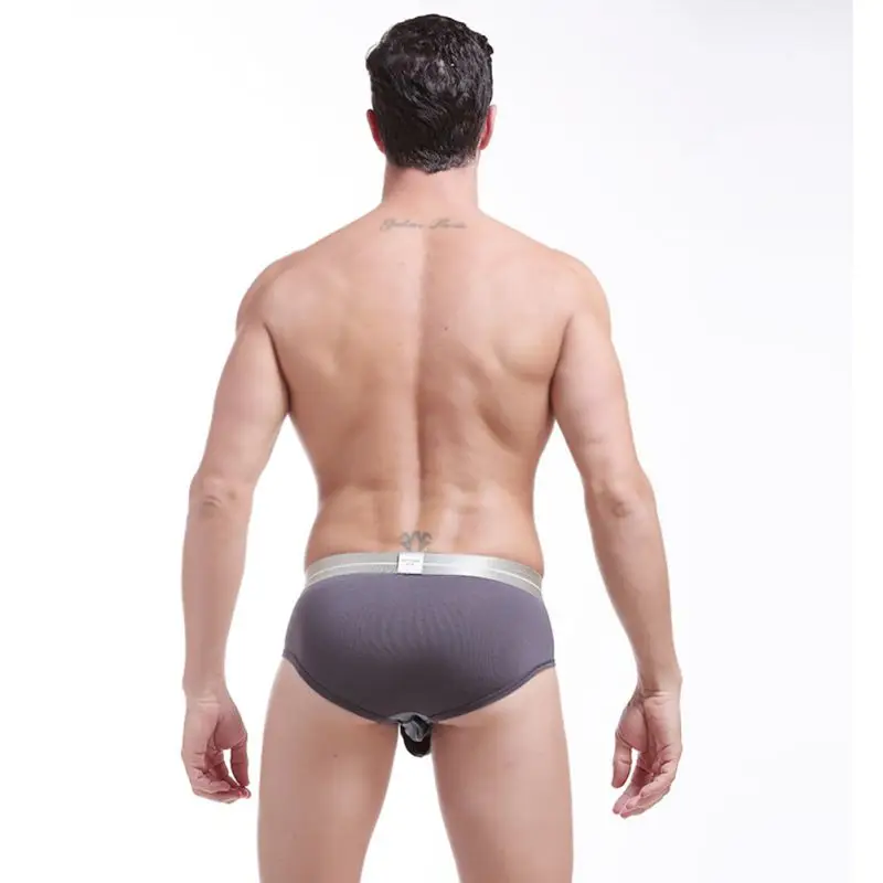 Бренд WJ мужское нижнее белье мужские сетчатые трусы Cueca Masculina U Pouch гей Ropa Pants