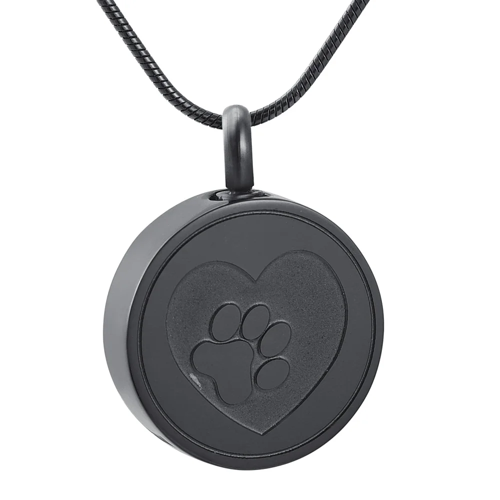 IJD9883 собака/в память о кошке пепел Keepsake урн кулон ожерелье для домашних животных