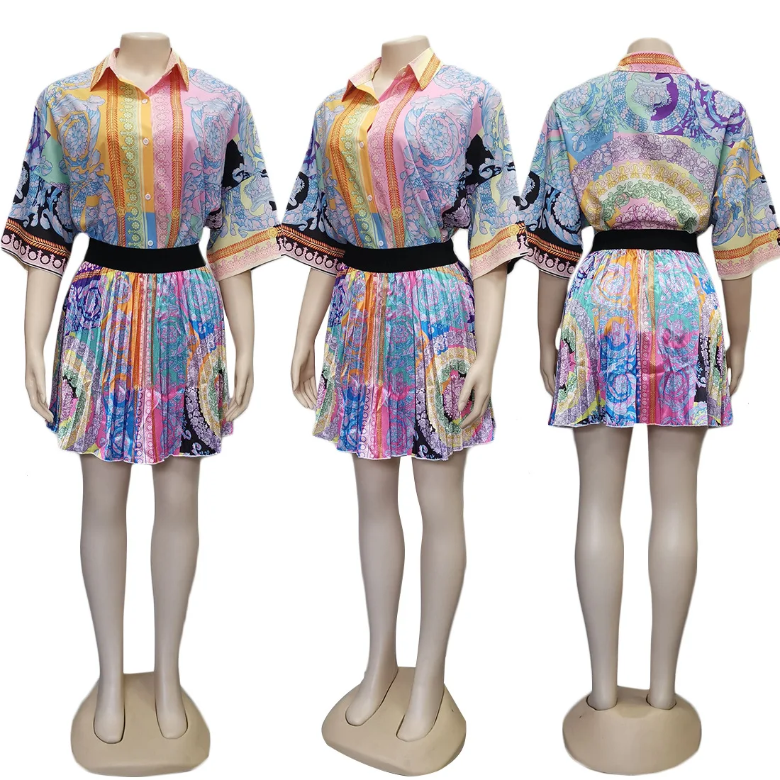 Комплект из 2 предметов сексуальный осенний Африканский Модный женский комплект