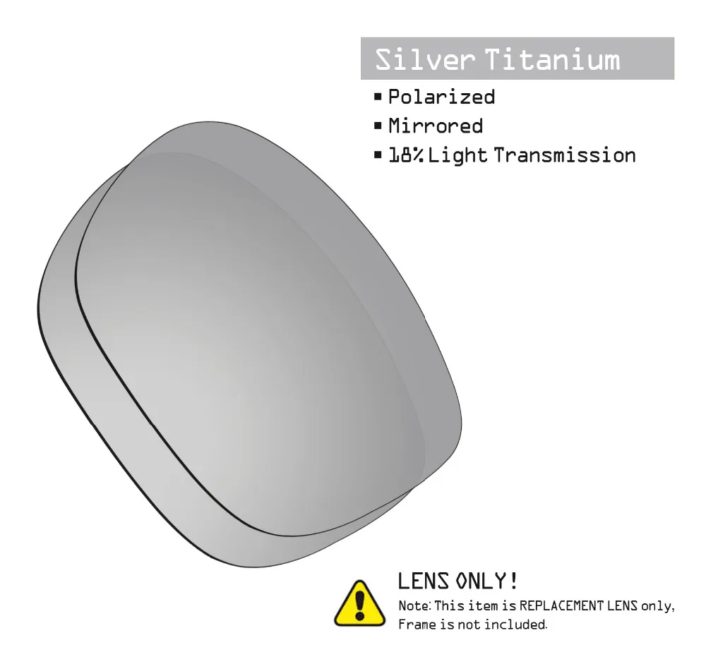 3 пары поляризованных солнцезащитных очков SmartVLT Сменные линзы для Oakley LBD Stealth