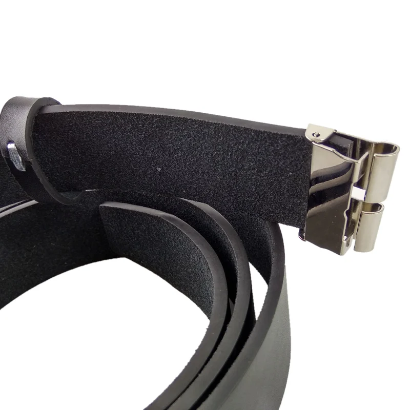 Аксессуары для ремня высококачественный черный ремень из искусственной кожи без