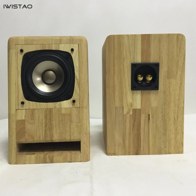 IWISTAO SHIFI 4 дюйма Полнодиапазонный динамик 2x60 Вт 4 Ом 60 Гц-23 кГц 92dB Max AKISUI4 Oak монитор динамик s для лампового усилителя