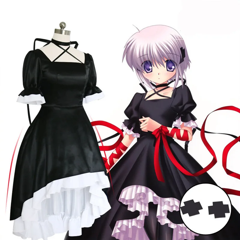 Аниме Rewrite Harvest Festa Kagari маскарадный костюм платье Луна Терра для девочек женские