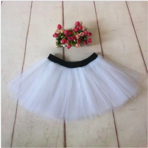 3Layers Adult Women Tutu Tulle Skirt Petticoat Dance Halloween Party Fancy - Цвет: as picture