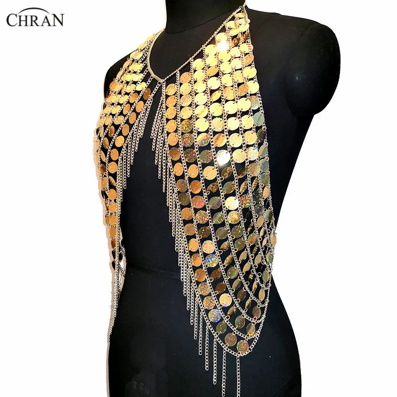 Chran блестящая яркая Радужная Золотая Русалочка с блестками дисковая горелка Babe