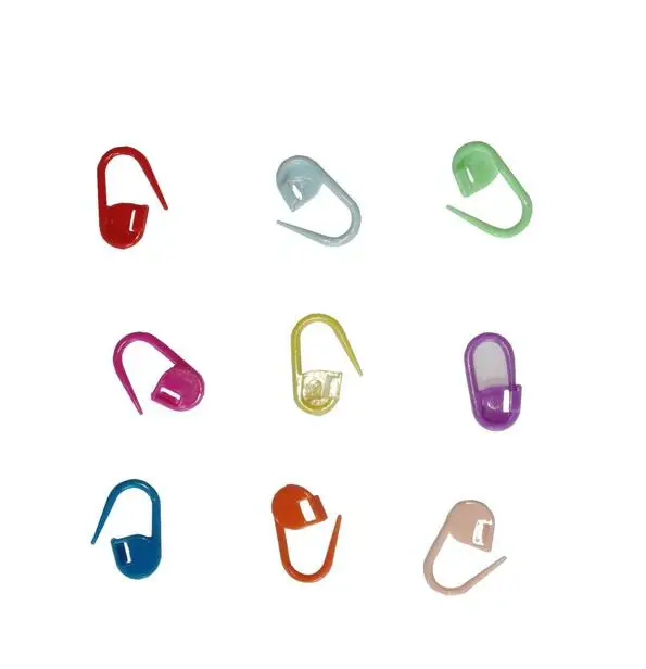 30 шт пластиковые маркеры для вязания на спицах крючком фиксатор стежка Маркер