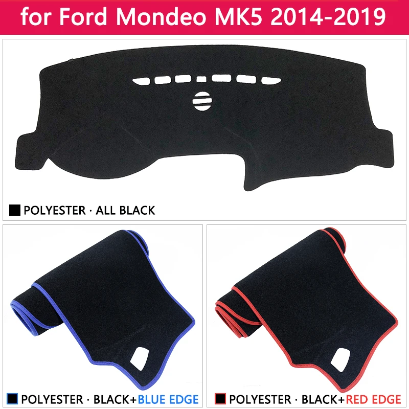 Для Ford Mondeo MK5~ Противоскользящий коврик приборная панель крышка Солнцезащитный коврик защита ковра аксессуары