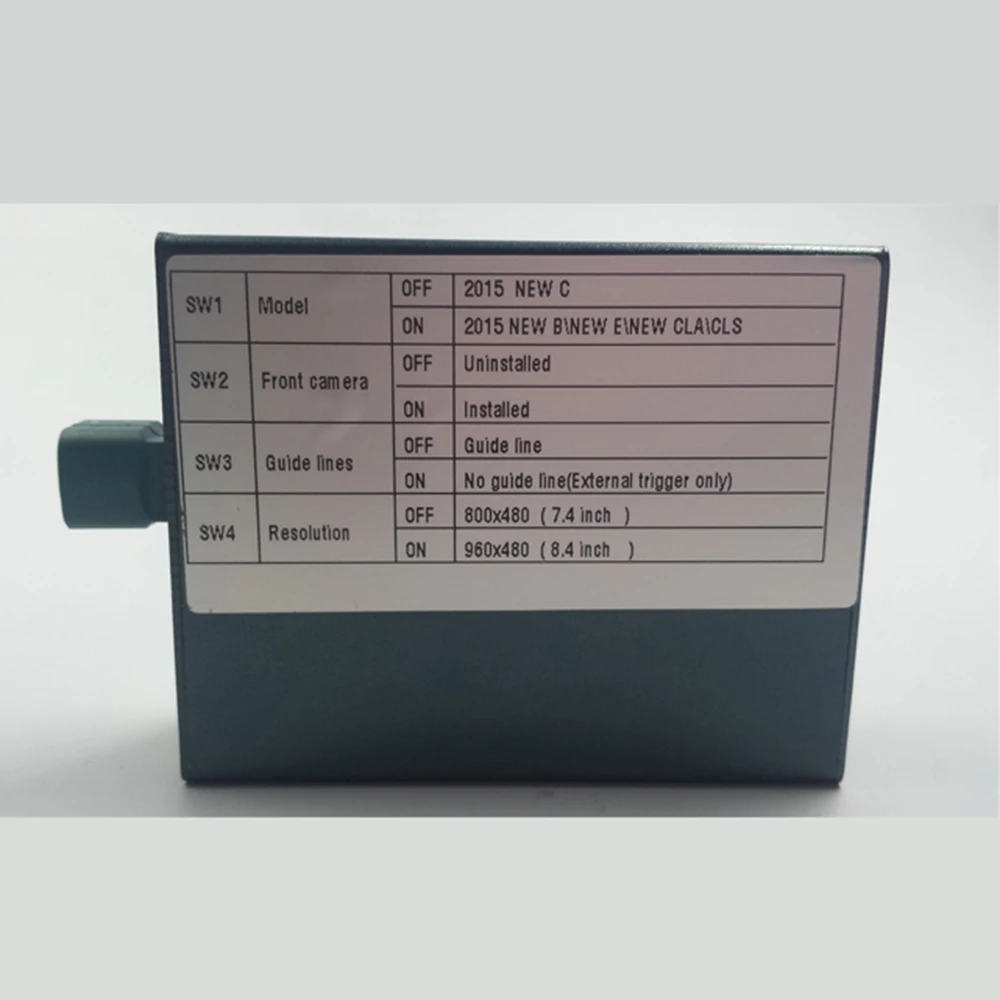 Видеоинтерфейс для передней и задней камеры подключи работай Mercedes New C Class w205 Audio20