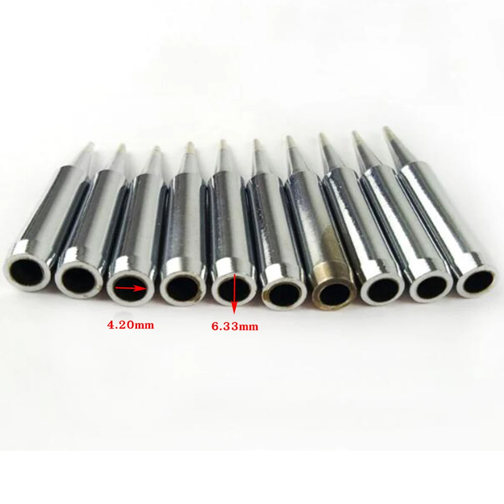 10 шт./компл. 900M-T-I B пижамы для малыша, K, 1.2D, 1.6D, 2.4D, 3.2D, 1C, 2C, 3C, 4C советы для 936 936A 937 969 паяльная станция, два комплекта по желанию