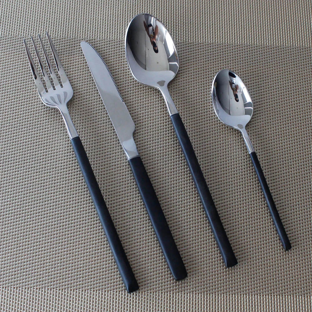 Набор столовых приборов из нержавеющей стали 304 4/8/16/24 шт.|stainless steel dinnerware set|steak knives