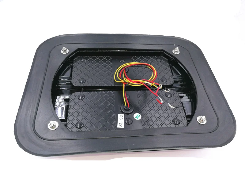 1x12 v 24v светодиодные мигающие стробоскопические огни для скорой помощи пемпер пожарные двигатели лампы полицейский периметр свет 260x205x55mm 978