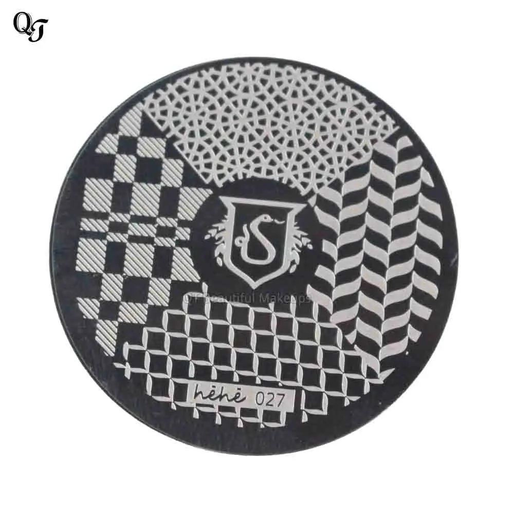 4 красивых дизайна сделай сам штамповка для ногтей пластина полировки шаблоны