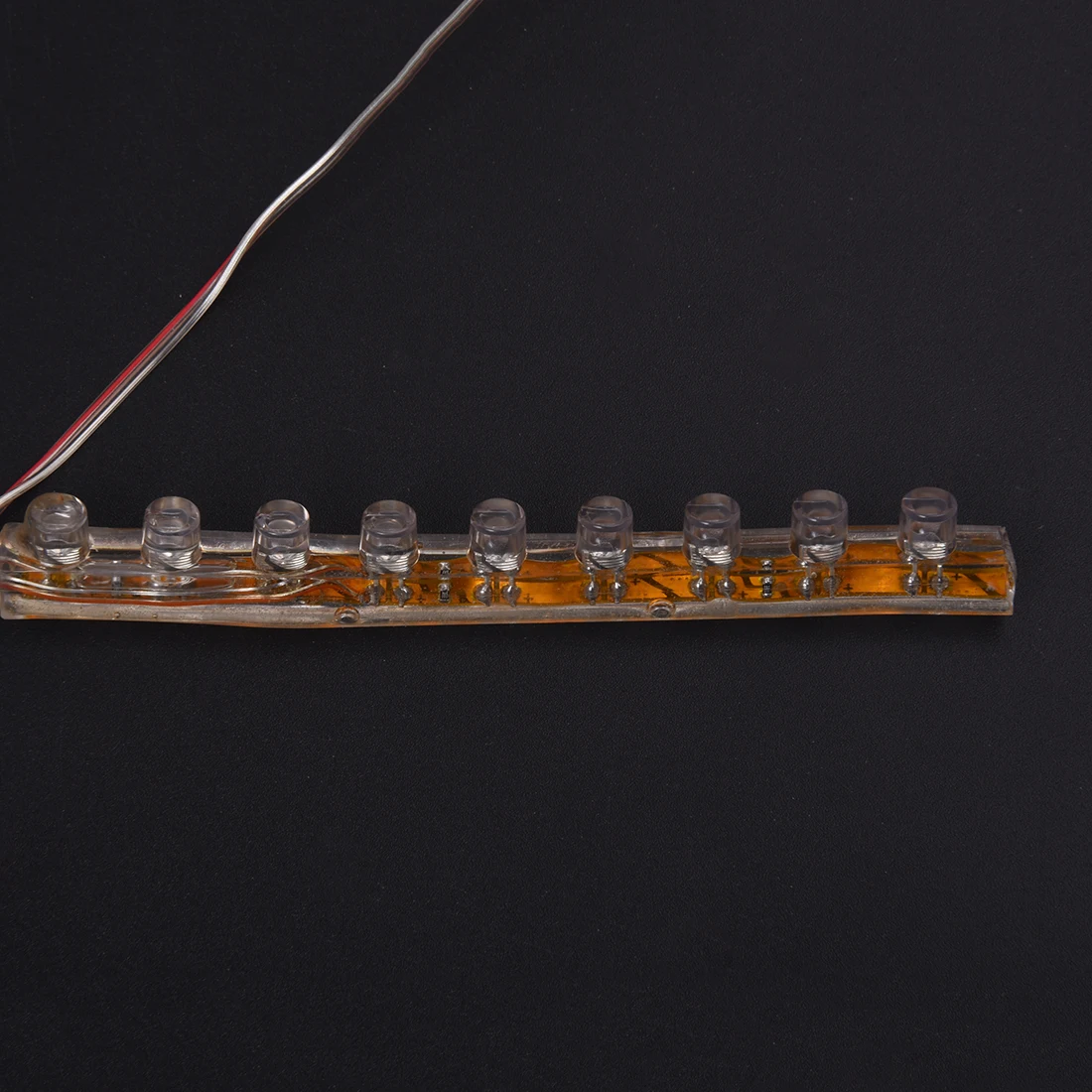 

Red 9 Led Flexible Strip Motorcycle / Car / Boat Light 12V