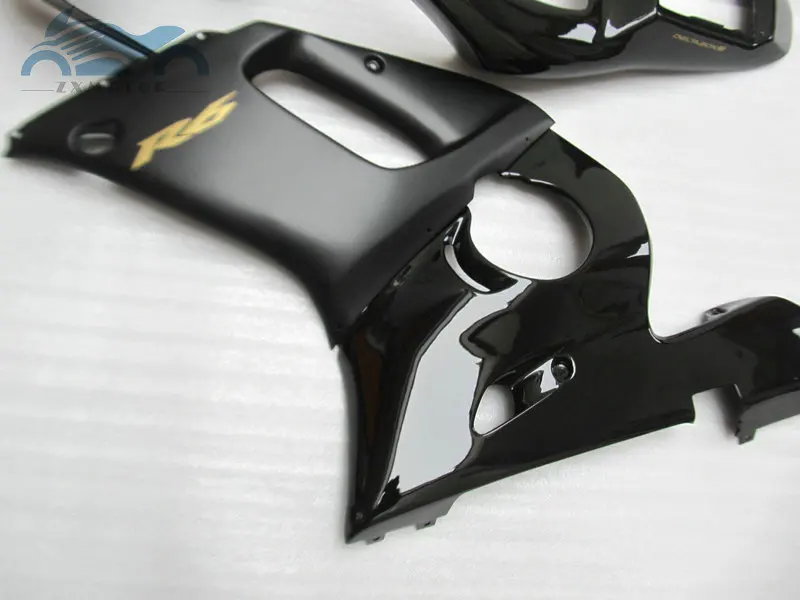 Обновите ваш обтекатели комплект для YAMAHA R6 YZFR6 1998 2000 2001 2002 YZF R6 98-02 матовый черный пластик обтекатель наборы кузова EB43