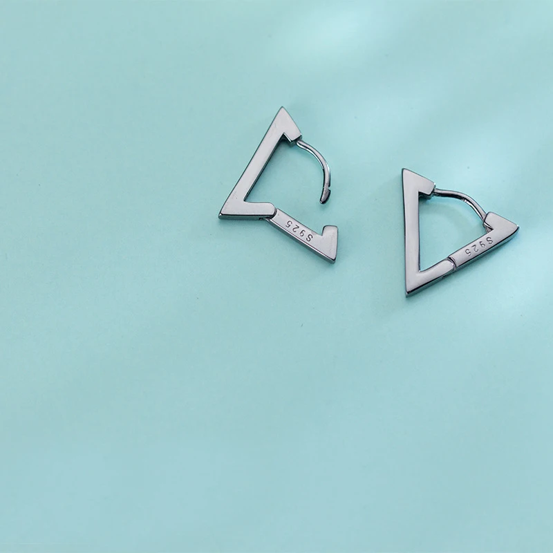 Серьги кольца MloveAcc из стерлингового серебра 925 пробы для мужчин и женщин