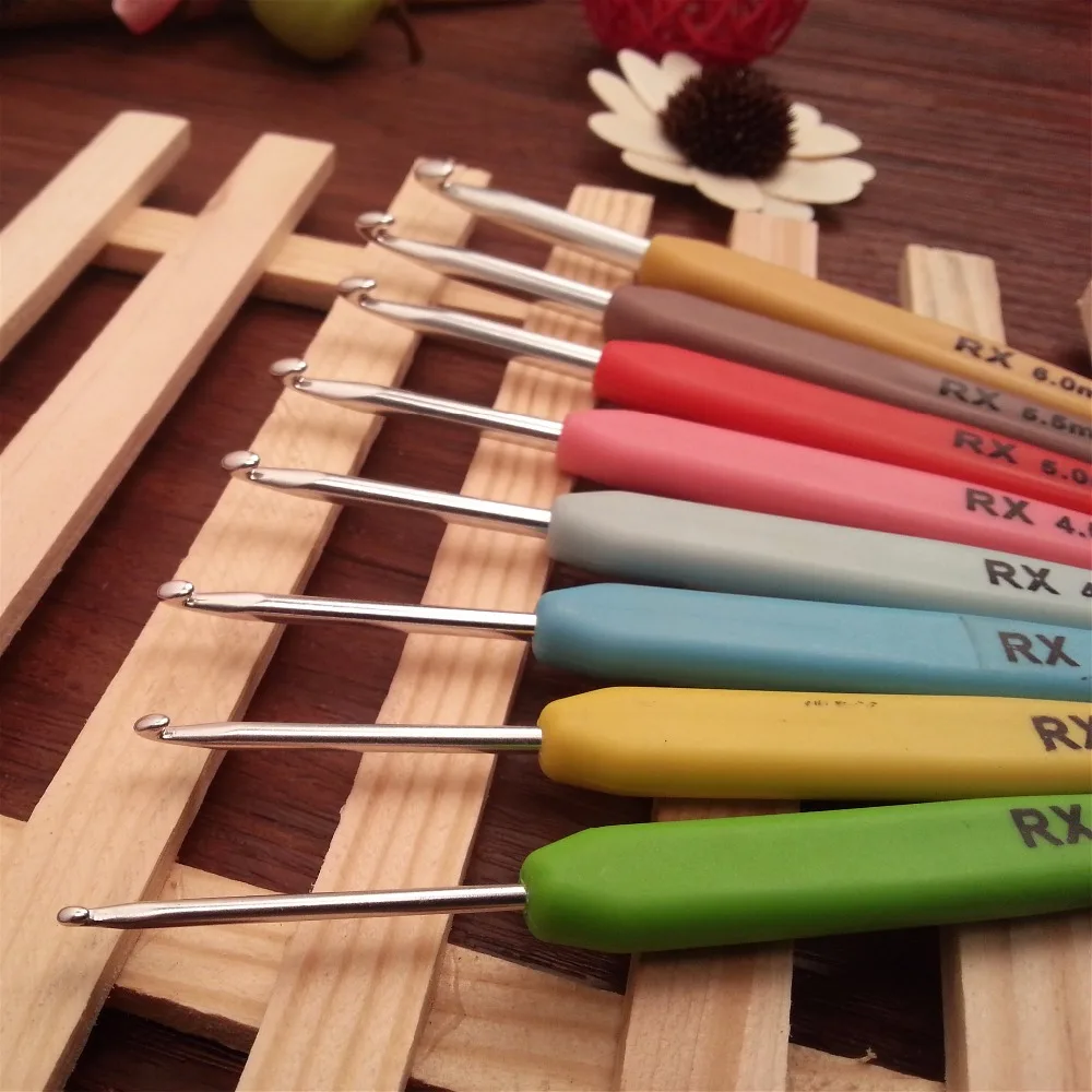 8 размеров/комплект цветные мягкие крючки из АБС и металла | Дом сад