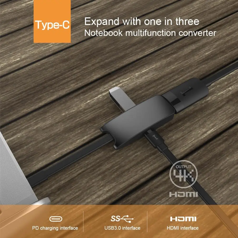 4 K USB C к HDMI конвертер адаптер type 3 0 концентратор с зарядка PD порт для huawei Xiaomi