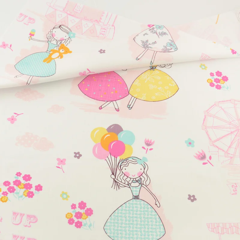 Хлопчатобумажная ткань для красивой девушки тканевый чехол шитья домашний