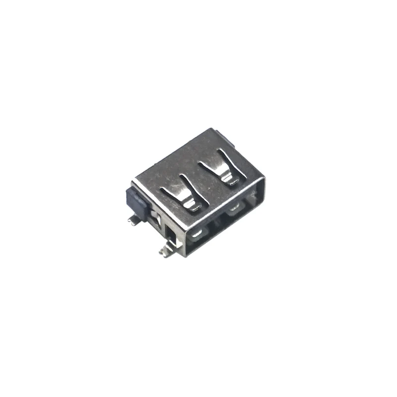10 шт./лот гнездовой разъем С Плоским Краем типа A USB 2 0 smt 4-контактный штепсельная