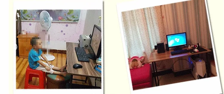 Простой современный настольный офисный стол прочный ноутбук стол компьютерный стол офисная мебель письменный стол