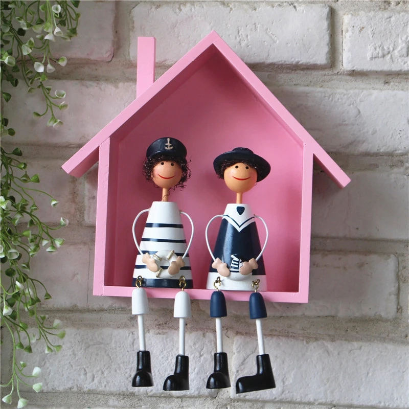 Домашняя кухонная деревянная настенная стойка для хранения настенный кронштейн