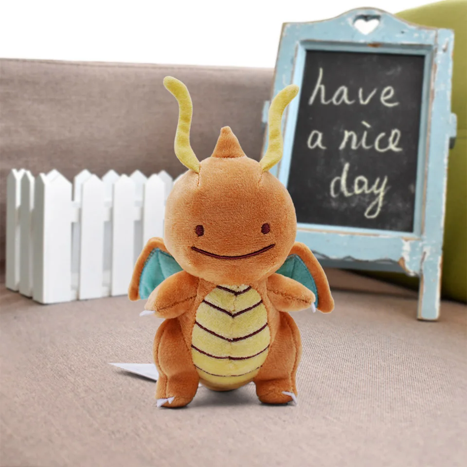 Dragonite Пикачу Lapras Jigglypuff Dragonite Snorlax Psyduck Дитто Сквиртл Бульбазавр, Чаризард, Togepi Cubone плюшевая игрушка мягкие плюшевые куклы - Цвет: Dragonite