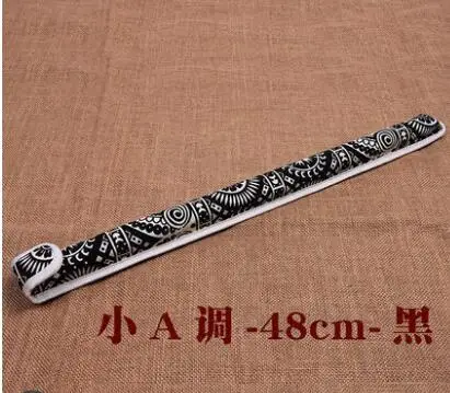 48cm bag for small A 48/51/55/60/64/70 см рукаовов, народный костюм Портативный Флейта Сумка Мягкий чехол толщиной ударопрочный флейта аксессуар gig Крышка для небольших acdefg ключ - Цвет: 48cm bag for small A