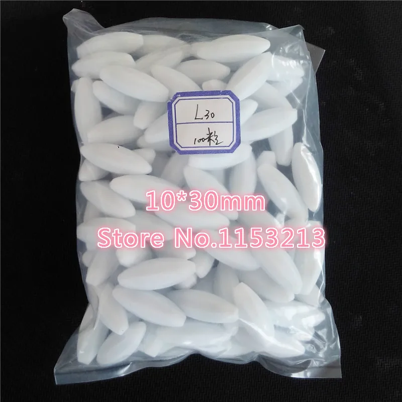 PTFE магнитная мешалка перемешать миксером PTFE типа А-типа мешалки лаборатория Spinner мешалка ротор цилиндр секция цилиндра 5 шт