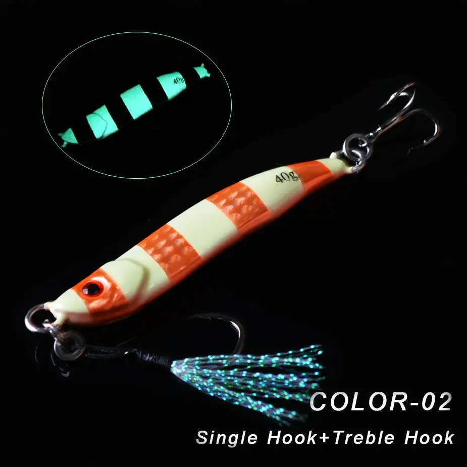 Металлический японский джиг TOMA приманка с медленным свинцовым шагом 20 г 40