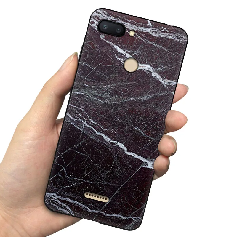 Чехол EiiMoo Funda для Xiaomi Redmi 6, чехол для Xiaomi Redmi 6A, силиконовый чехол для задней панели телефона Xaomi Redmi 6 6A, мягкий чехол из ТПУ - Цвет: 32