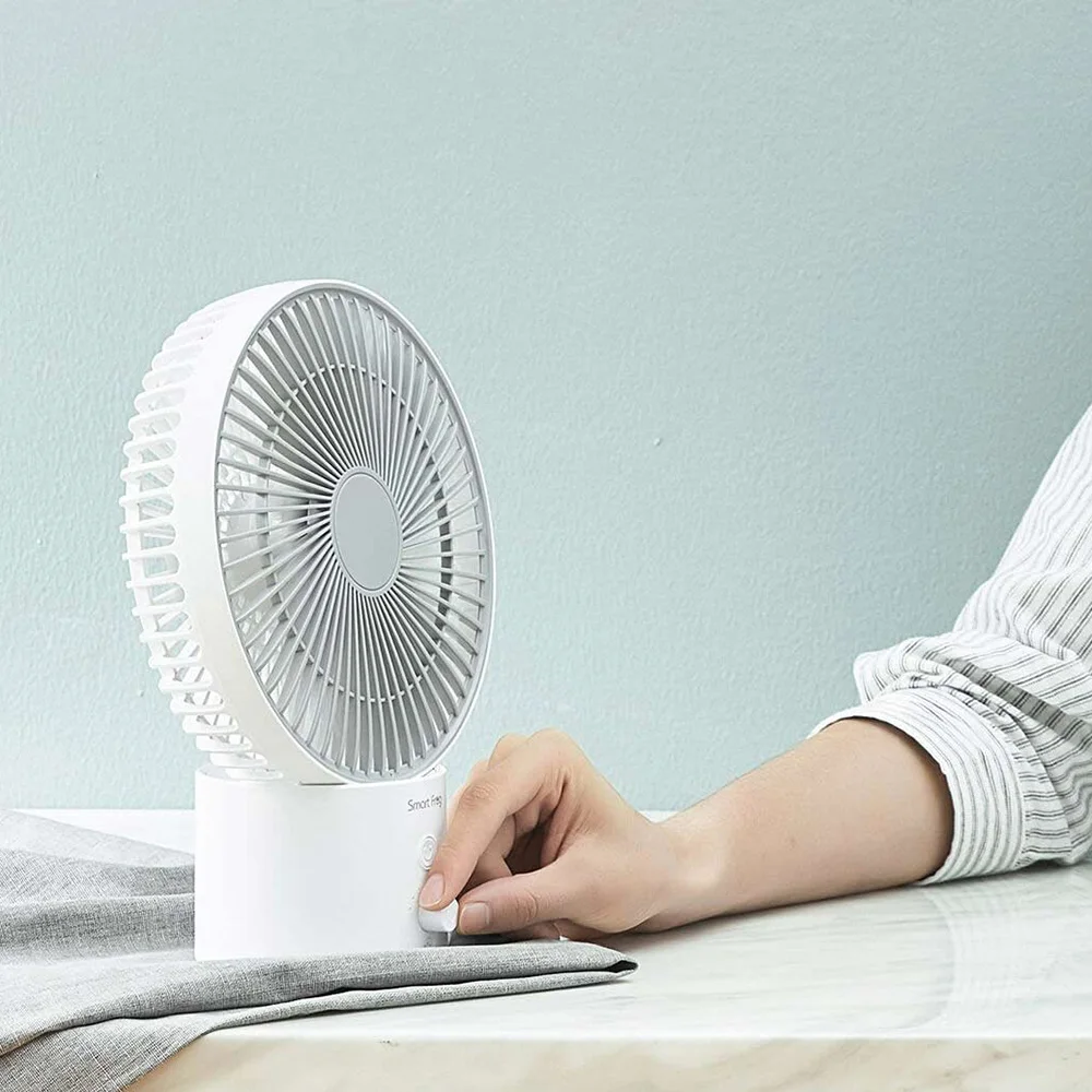 Мини USB вентилятор SmartFrog для зарядки циркуляционный 120 градусов широкий угол 8