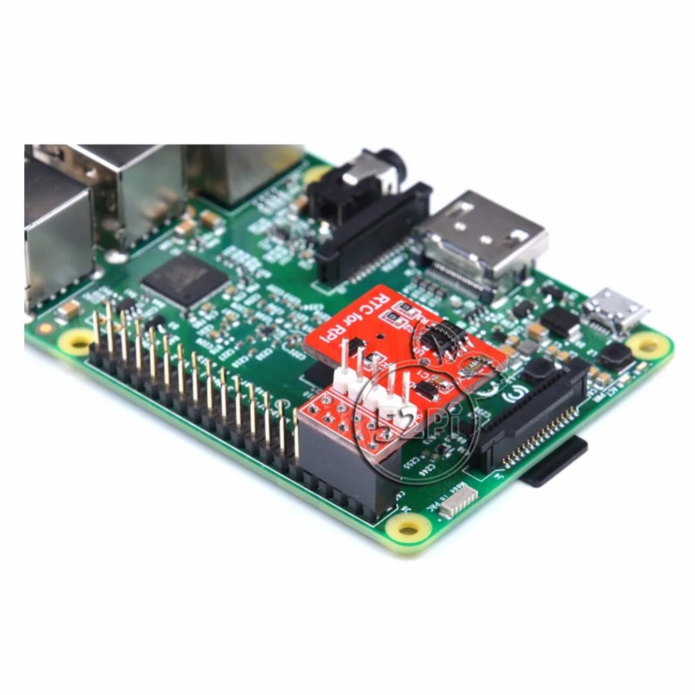 Оригинальный модуль 52Pi I2C RTC DS1307 высокоточный тактовый в режиме реального времени