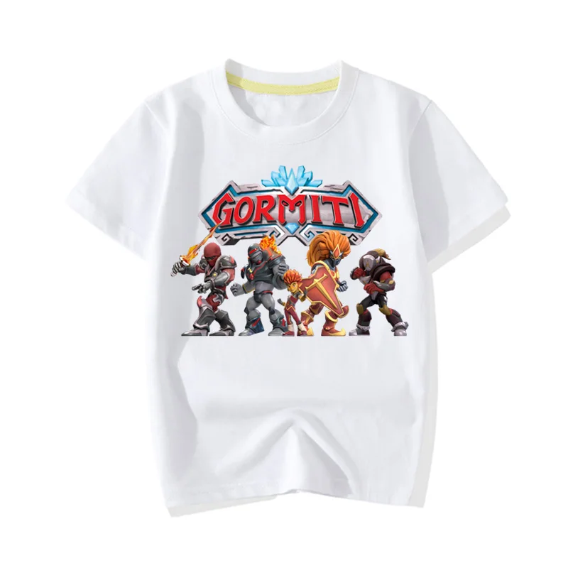 White T-shirt Футболки из хлопка для малышей; От 1 до 13 лет; Детская летняя одежда для мальчиков и девочек; розовые повседневные футболки; топы; JY025 - Цвет: White T-shirt