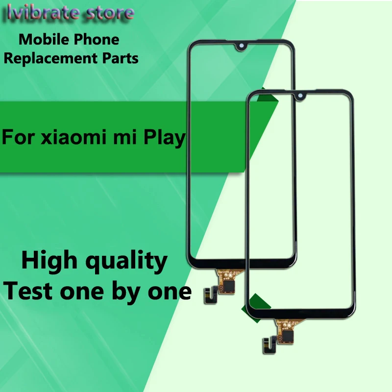 

For xiaomi mi Play LCD Front Touch Screen Digitizer Outer Glass Lens Touchscreen For xiaomi mi Play Touch Panel with flex cable