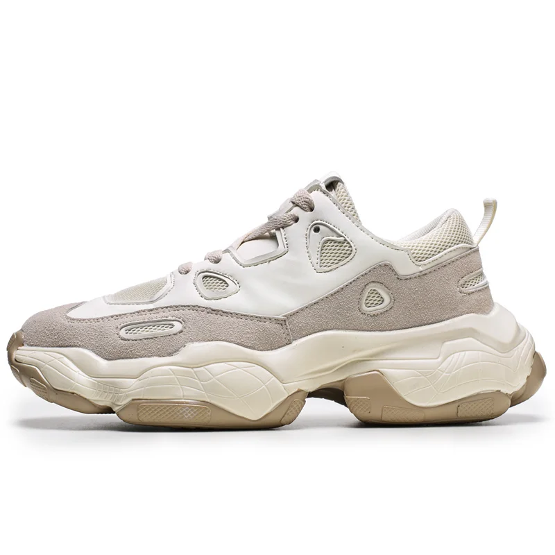 Новинка 2019 года кроссовки из натуральной кожи Мужская Дизайнерская обувь на