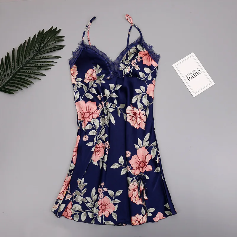 Комплект из 2 предметов халат и платье ночное элегантный мини банный женское