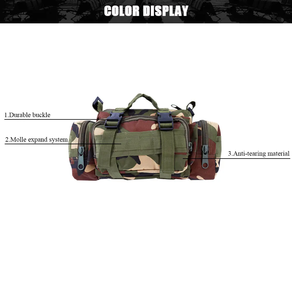 SINAIRSOFT Высококачественная ранняя поясная сумка Сумка для кемпинга походов 3P