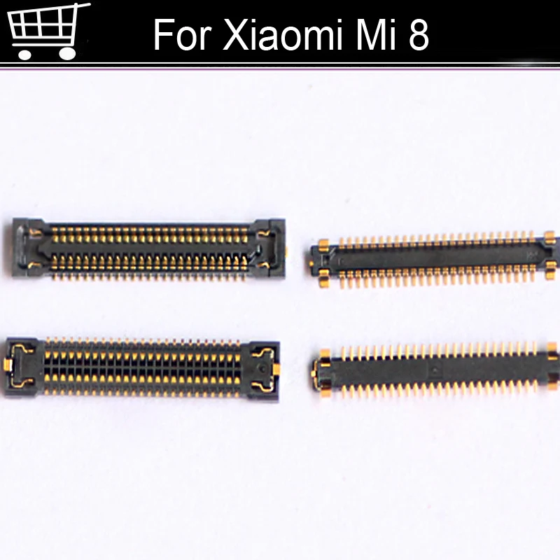 Коннектор FPC для Xiaomi Mi 8 ЖК-дисплей на гибком кабеле материнская плата запасные
